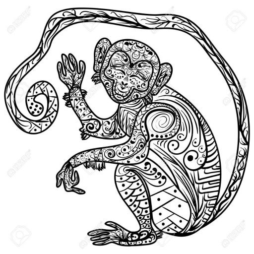 horoscopo maya mono